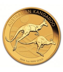 gold kangaroo coin